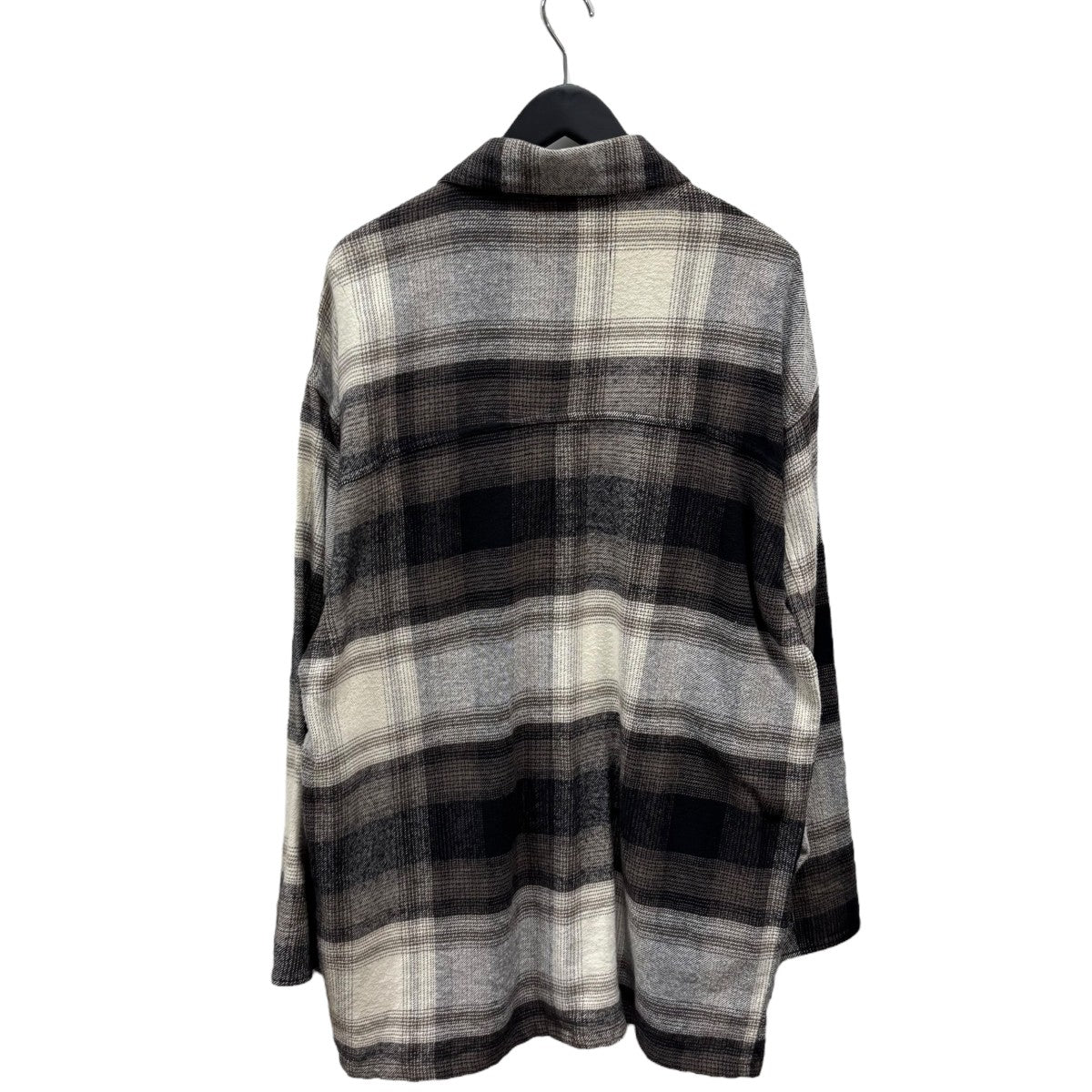 NOMA t.d. N Ombre Plaid Blouson ジャケット NOMARHYTHM TEXTILE - Ombre Plaid Jacket With Beading