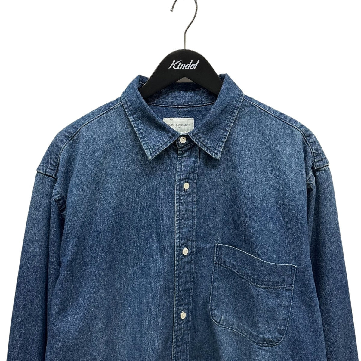 美品　argue baseball denim デニム シャツ 美品 argue baseball denim デニム シャツ
