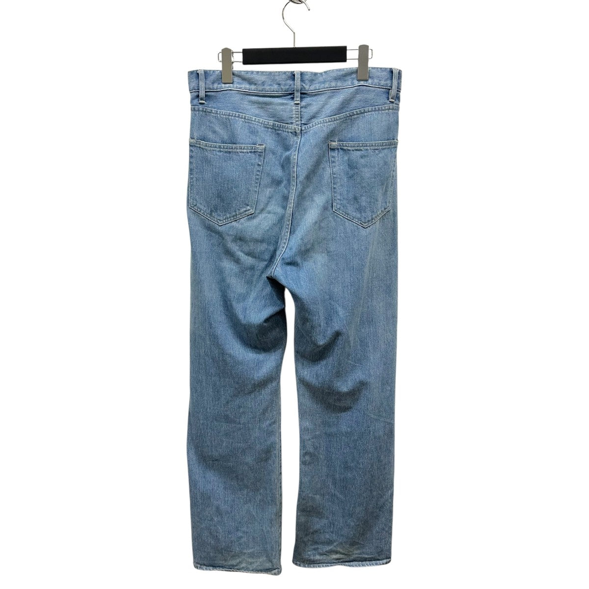 AURALEE(オーラリー) SELVEDGE FADED LIGHT DENIM PANTSデニム
