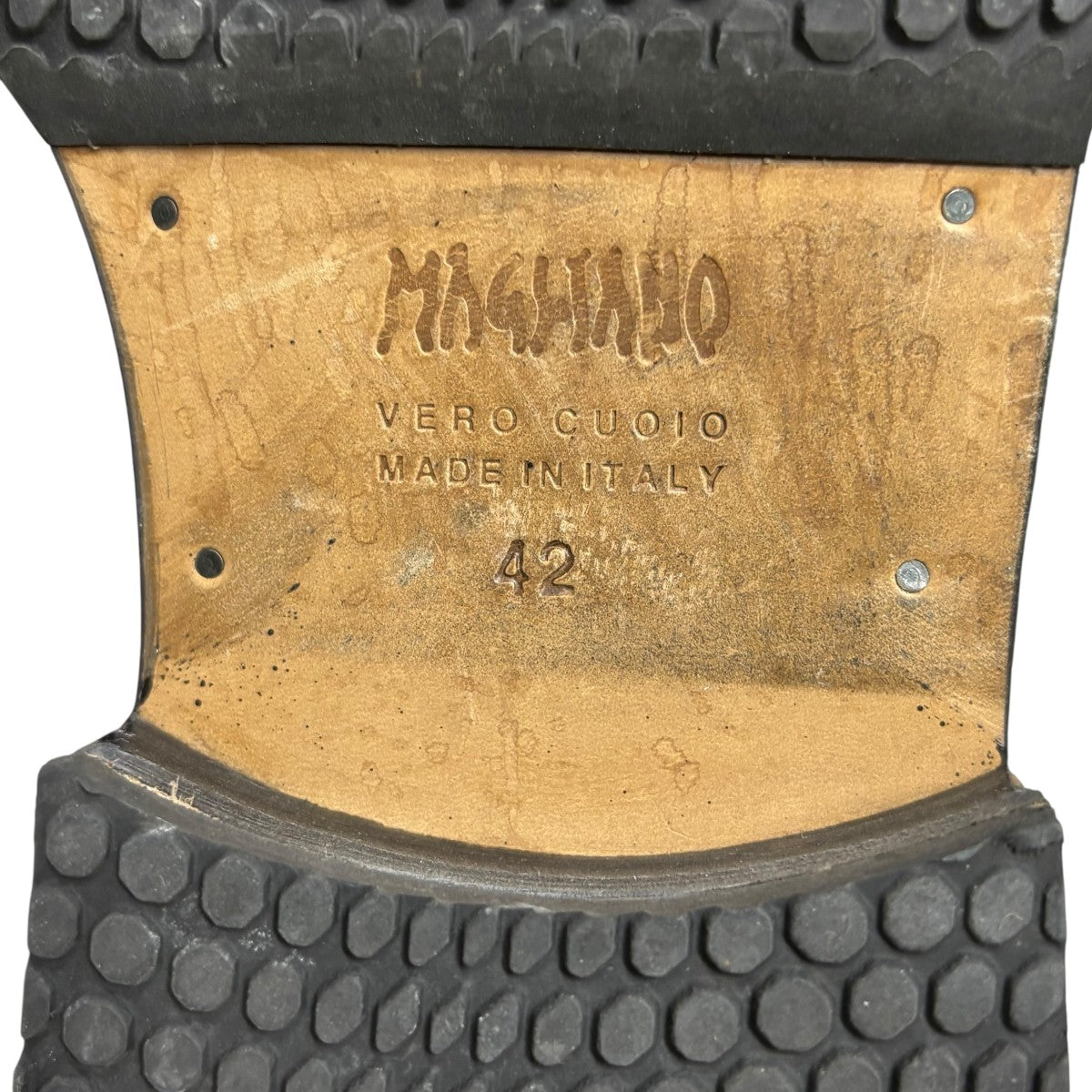MAGLIANO マリアーノ　サイズM MAGLIANO マリアーノ 21SS モンスターローファージップレザー