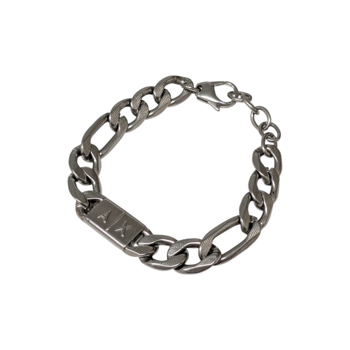 【未使用】EMPORIO ARMANI シルバーバングル EMPORIO ARMANI アルマーニ ブランド ブレスレット メンズ