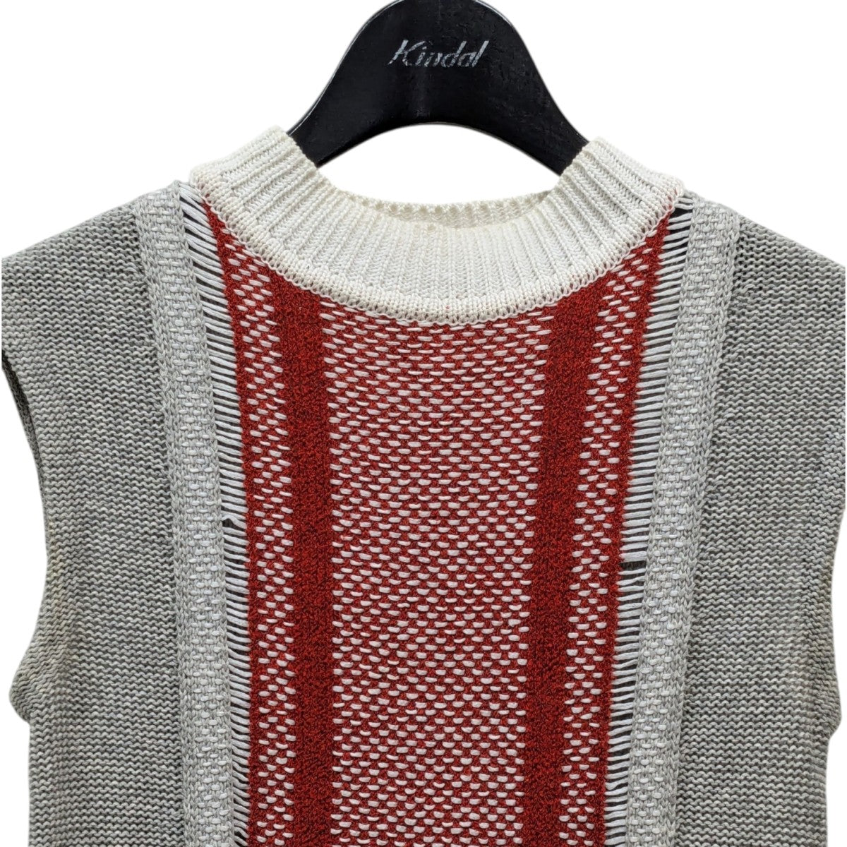 mame kurogouchi(マメクロゴウチ) ニットベストMM18SS-KN053 MM18SS