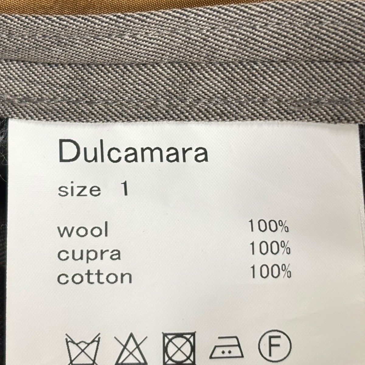 ドゥルカマラ　パンツ　サイズ1 Dulcamara よそいきサイドベンツパンツ・ブラック - tity