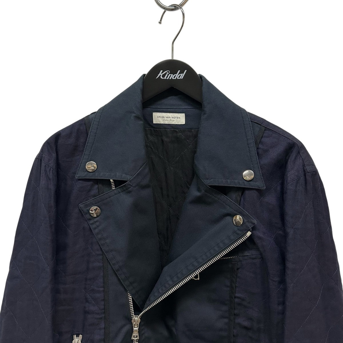 DRIES VAN NOTEN ネイビージャンパー S 楽天市場】【中古】DRIES VAN NOTEN ダブルテーラードジャケット