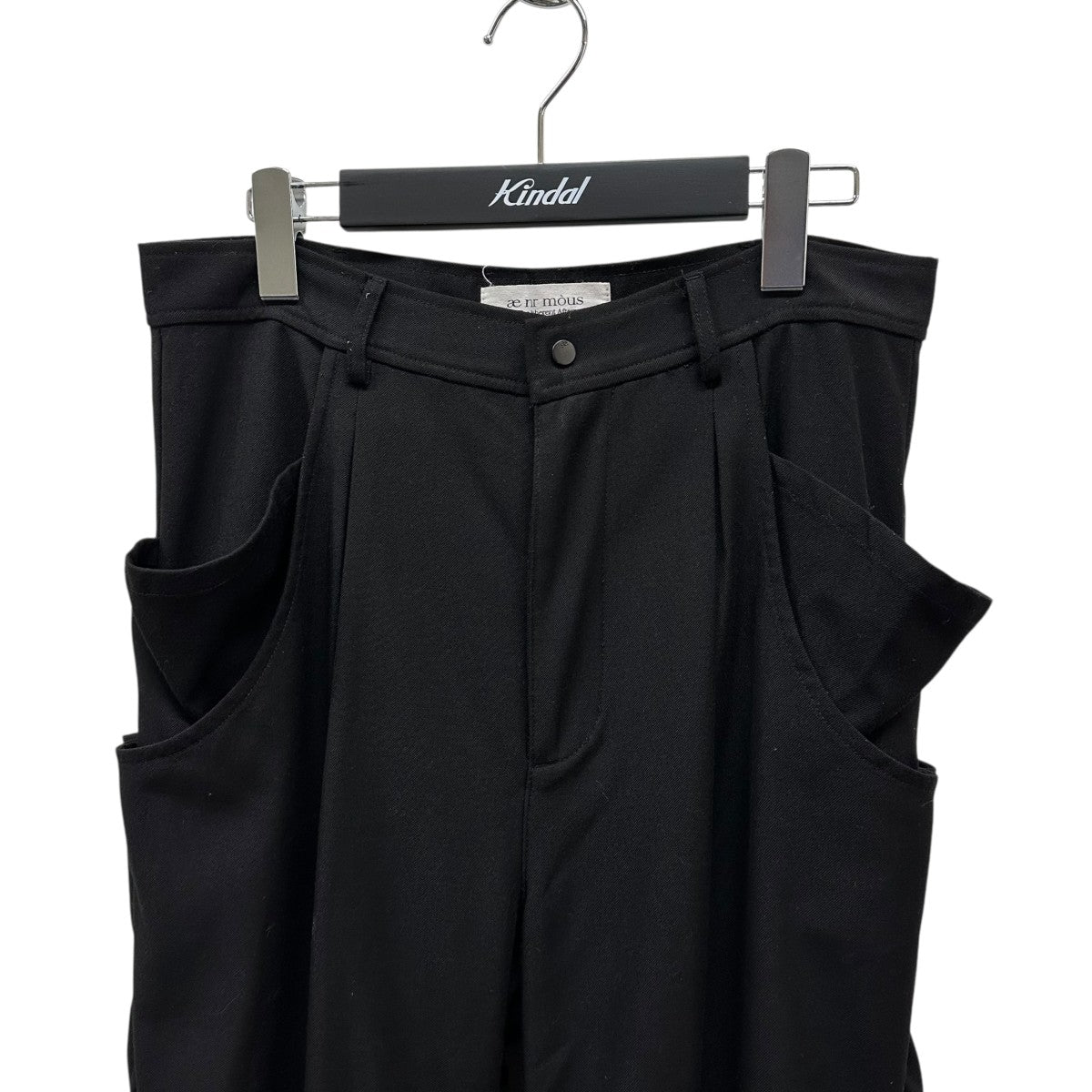 aenrmous(エノーマス) BLOSSOMING PANTSパンツ ブラック サイズ