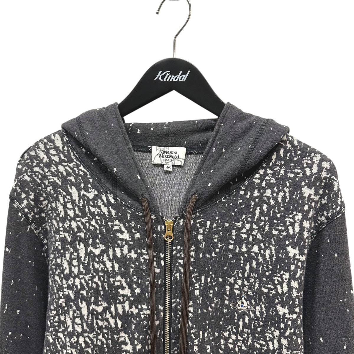 Vivienne Westwood MAN ジップパーカー 46 Vivienne Westwood MAN 46 ジップパーカー 黒