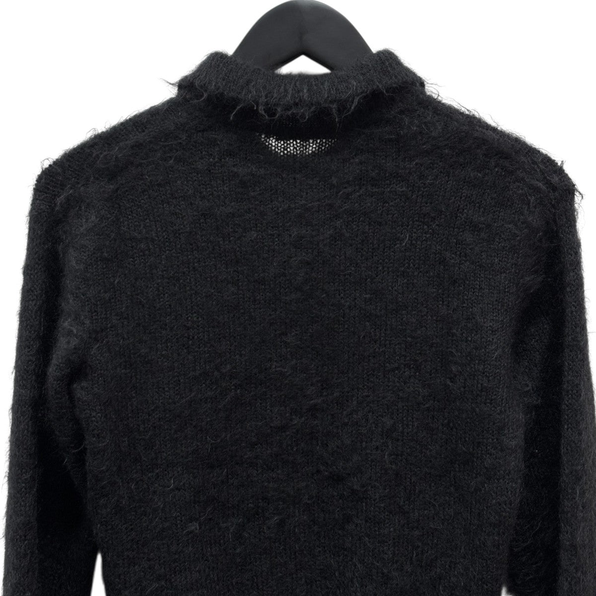 AURALEE(オーラリー) BRUSHED SUPER KID MOHAIR KNIT SHORT POLO