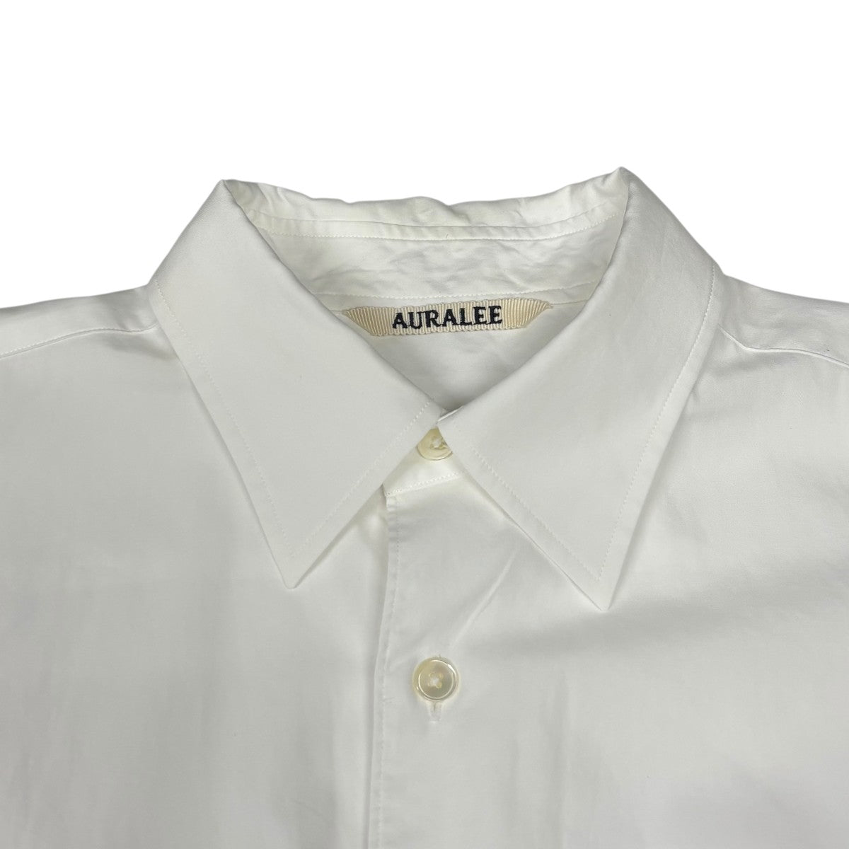 AURALEE(オーラリー) WASHED FINX TWILL SHIRT長袖シャツ