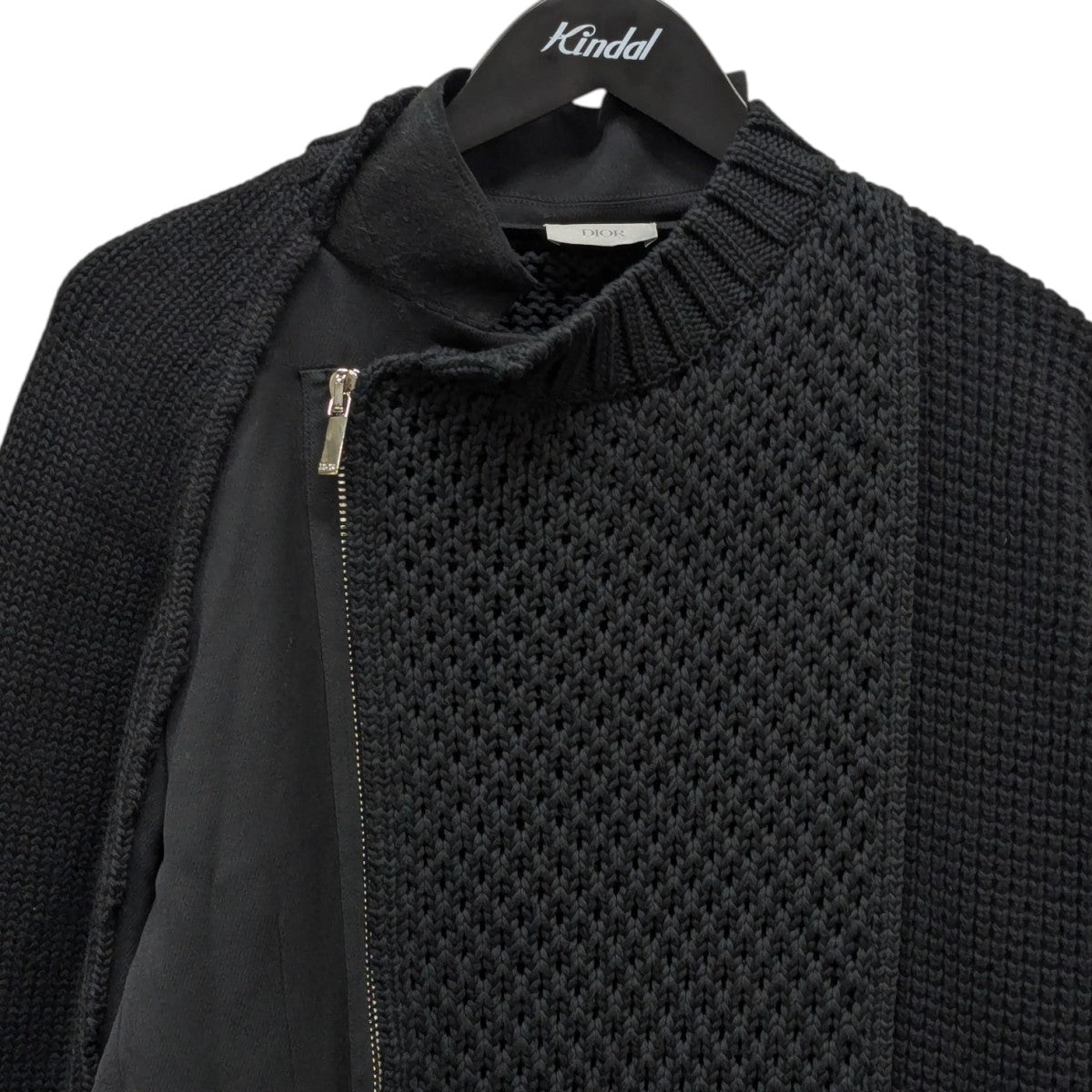 Christian Dior×sacai 21AWカシミヤ混 ニットハイブリッド