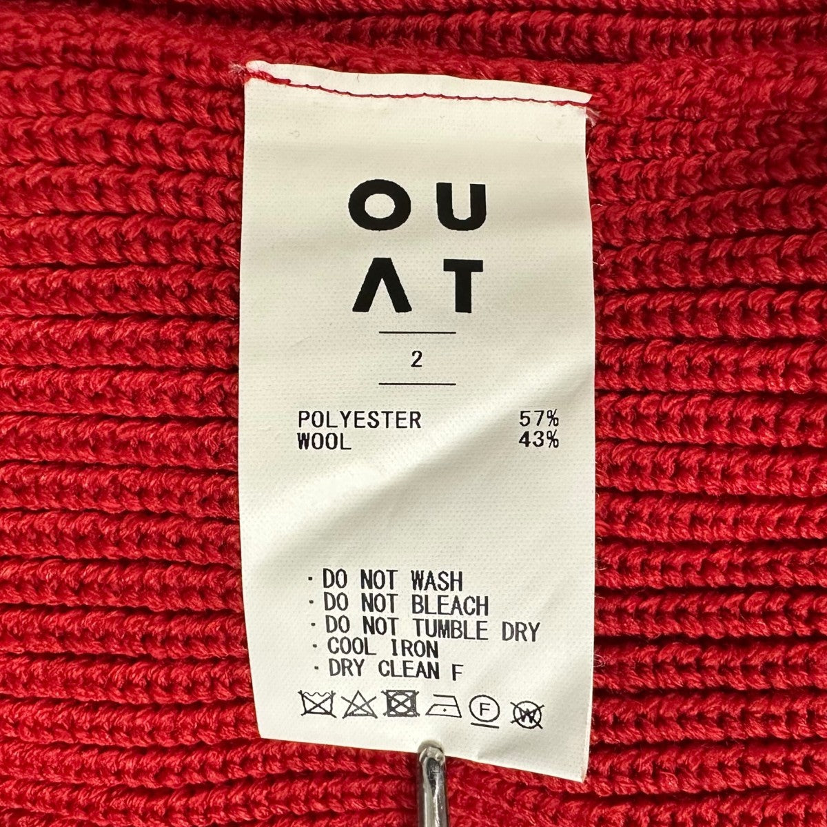 OUAT(オーユーエーティー) カーディガン0-005-07KN-1 0-005-07KN