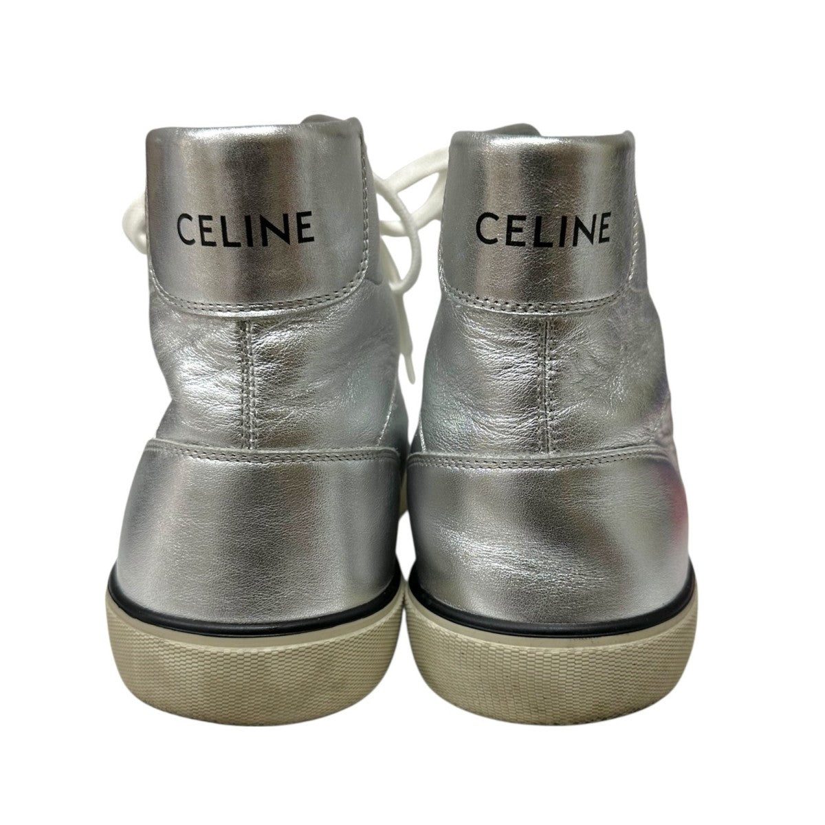 CELINE(セリーヌ) ハイカットスニーカーRM0263 RM0263 シルバー サイズ