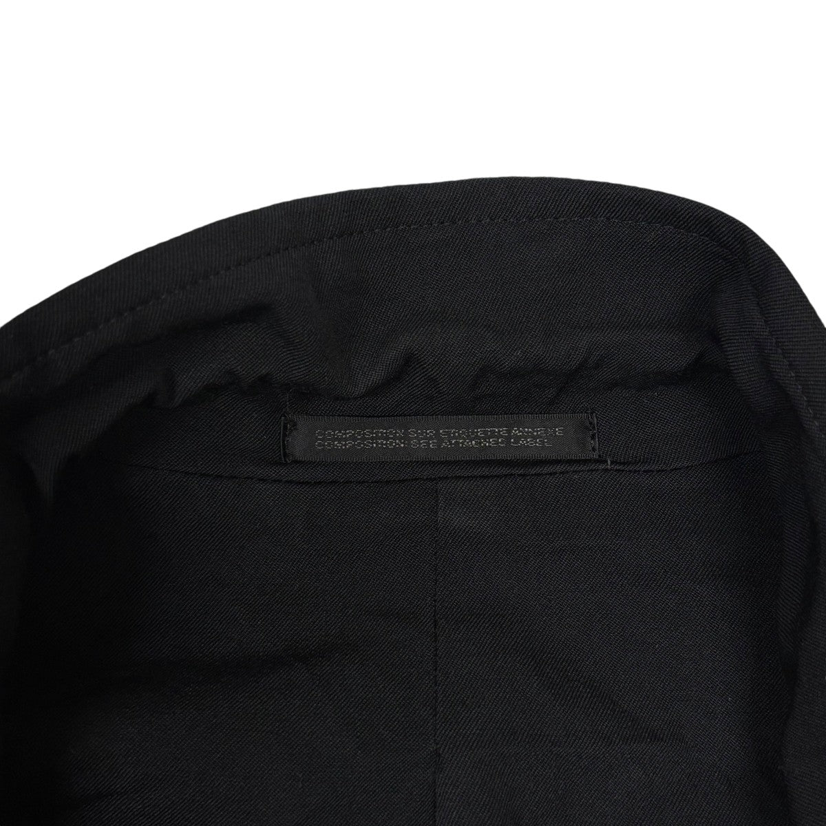 Yohji Yamamoto pour homme ムラ染ギャバ三つ釦ジャケトテーラードジャケットHR-J05-101 古着・中古-6枚目のアイテム画像