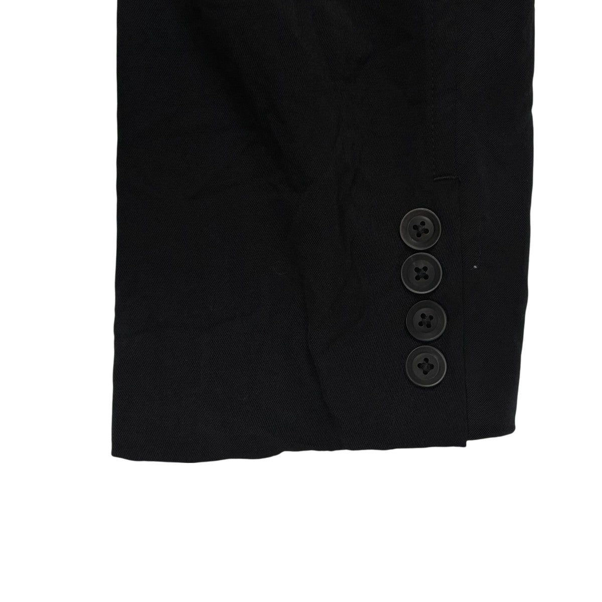 Yohji Yamamoto pour homme ムラ染ギャバ三つ釦ジャケトテーラードジャケットHR-J05-101 古着・中古-7枚目のアイテム画像