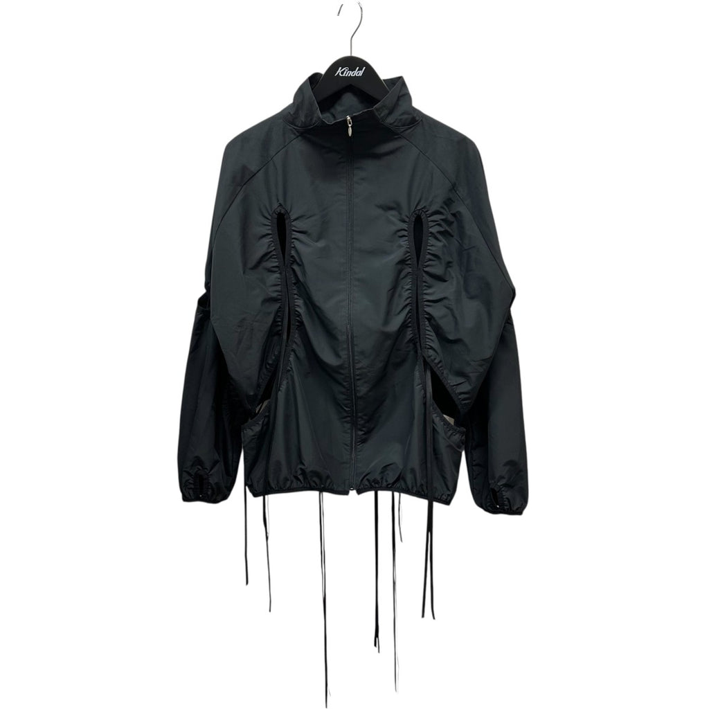 NACHE(ナチェ) CUT-OUT WIND BREAKERウィンドブレーカー ブラック 