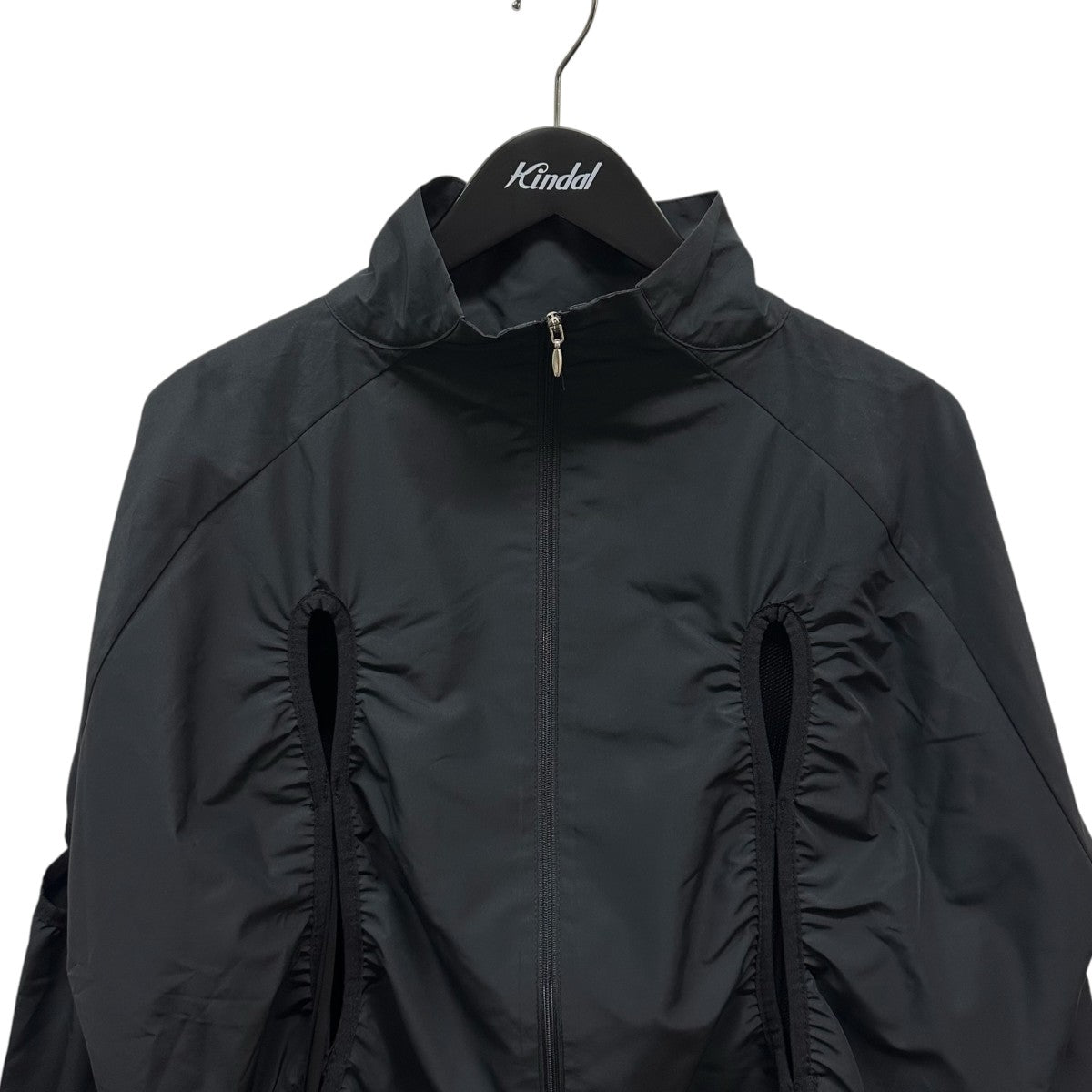 NACHE(ナチェ) CUT-OUT WIND BREAKERウィンドブレーカー ブラック