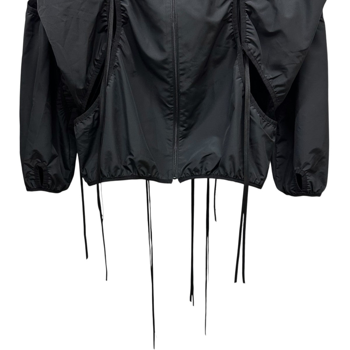 NACHE(ナチェ) CUT-OUT WIND BREAKERウィンドブレーカー ブラック