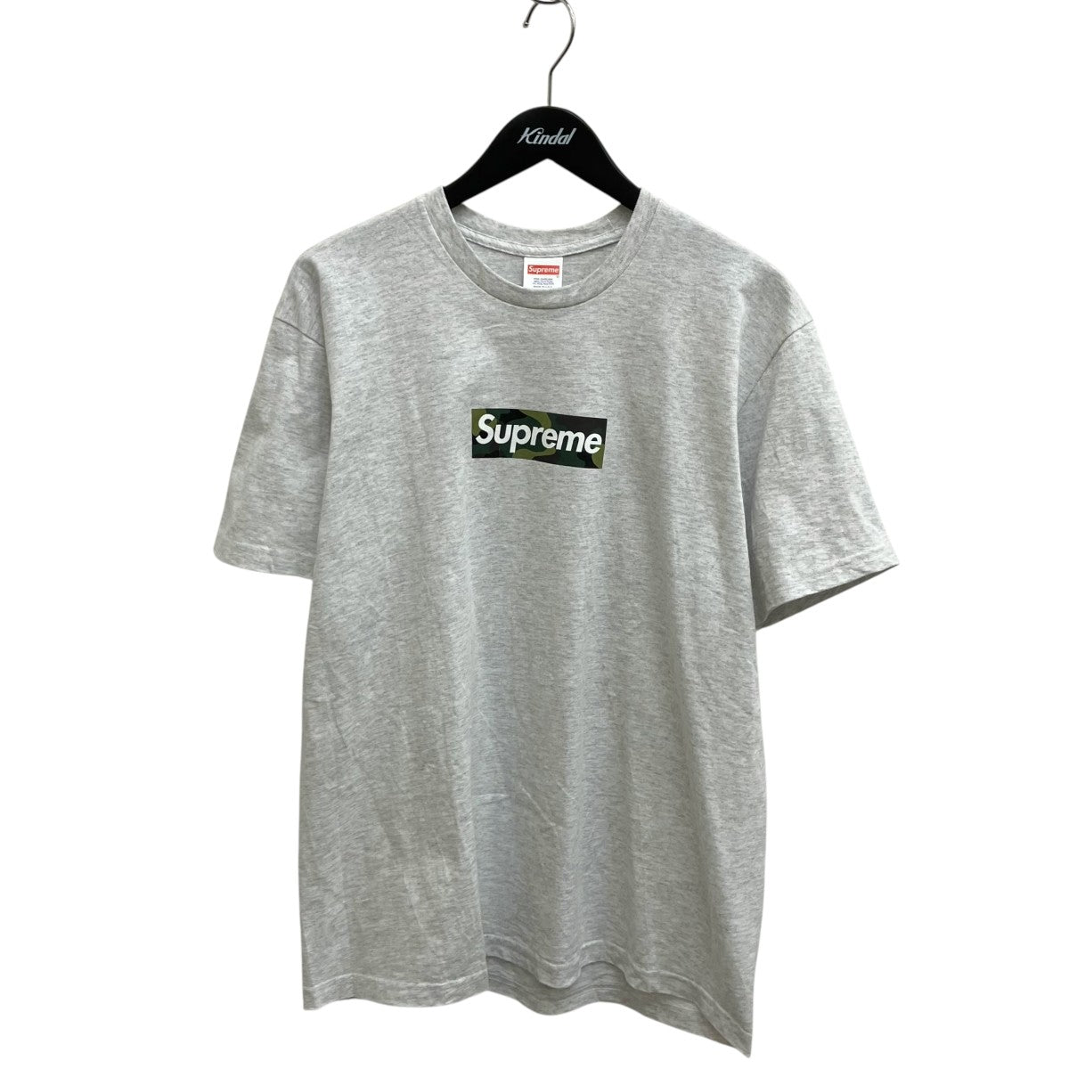Supreme 23AWBox Logo Tee AshカモボックスロゴTシャツ 古着・中古-1枚目のアイテム画像