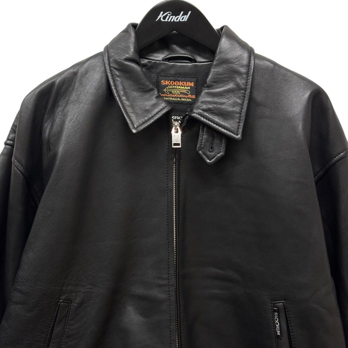 JACK ROSE 23AW-JRB03 レザージャケット　3 SKOOKUM×JACKROSE LAMB LEATHER ZIP JACKETレザージャケット24AW