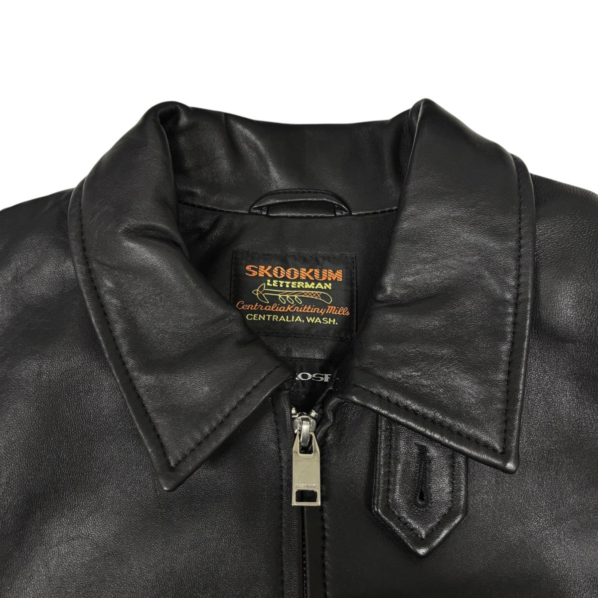 SKOOKUM×JACKROSE LAMB LEATHER ZIP JACKETレザージャケット24AW
