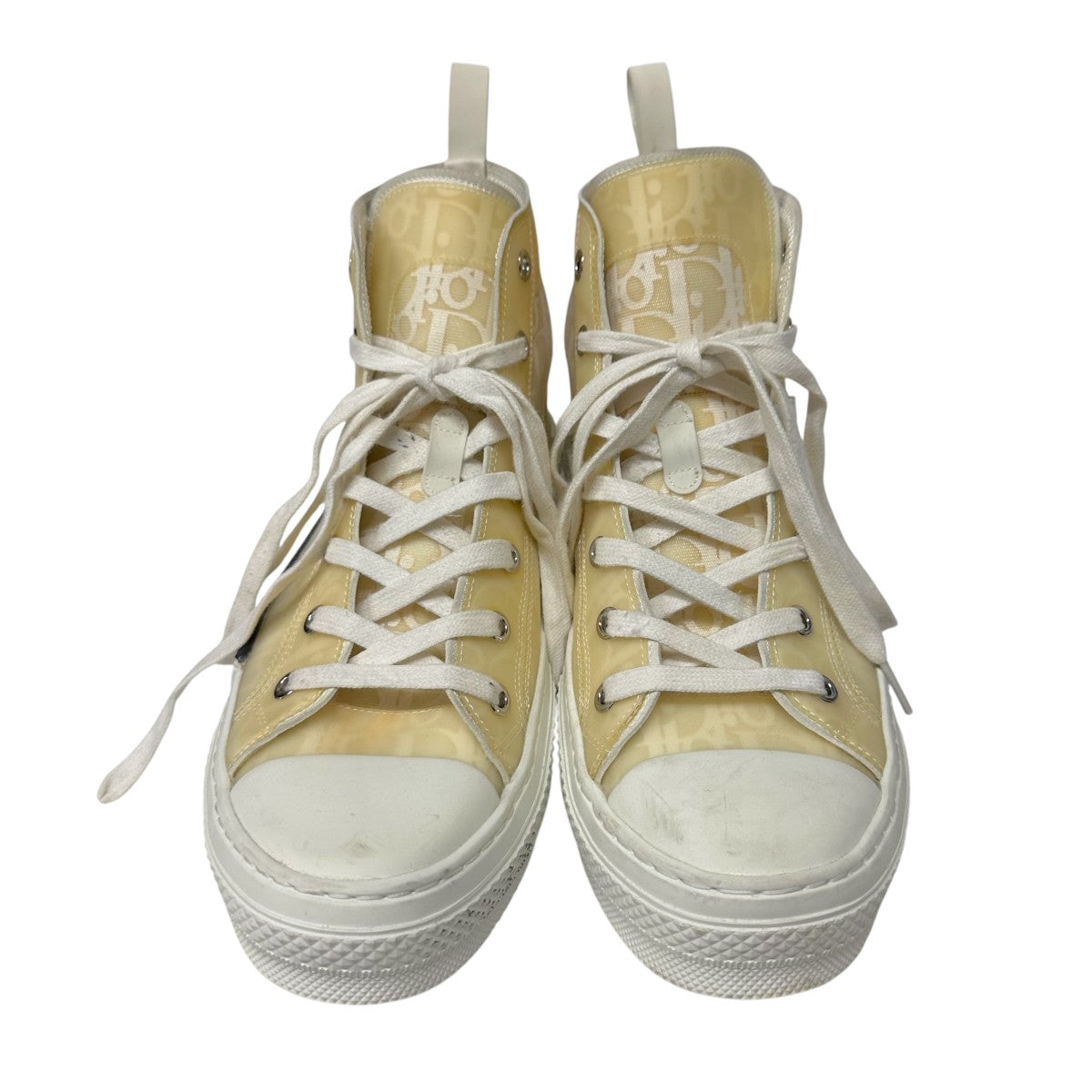 Dior ハイカットスニーカー 36〜361/2 DIOR(ディオール) ハイカットスニーカー19ALS 19ALS イエロー