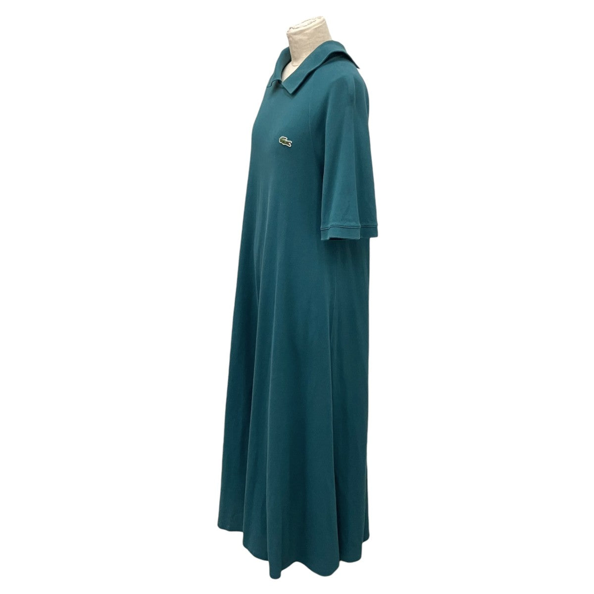 LACOSTE バックプラケットポロドレス半袖ワンピースEF008J 古着・中古-3枚目のアイテム画像