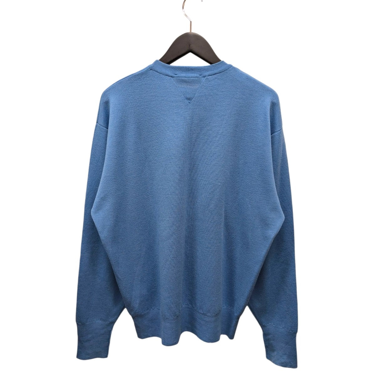 KAPTAIN SUNSHINE JOHN SMEDLEY 未使用品 サイズM KAPTAIN SUNSHINE×JOHN SMEDLEY ニット ブルー サイズ M｜【公式