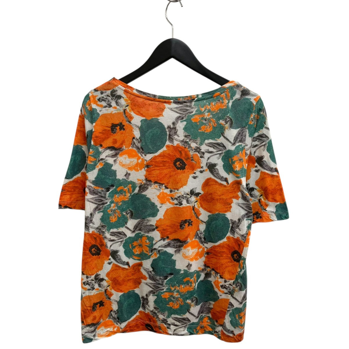 DRIES VAN NOTEN 花柄半袖カットソー 古着・中古-2枚目のアイテム画像