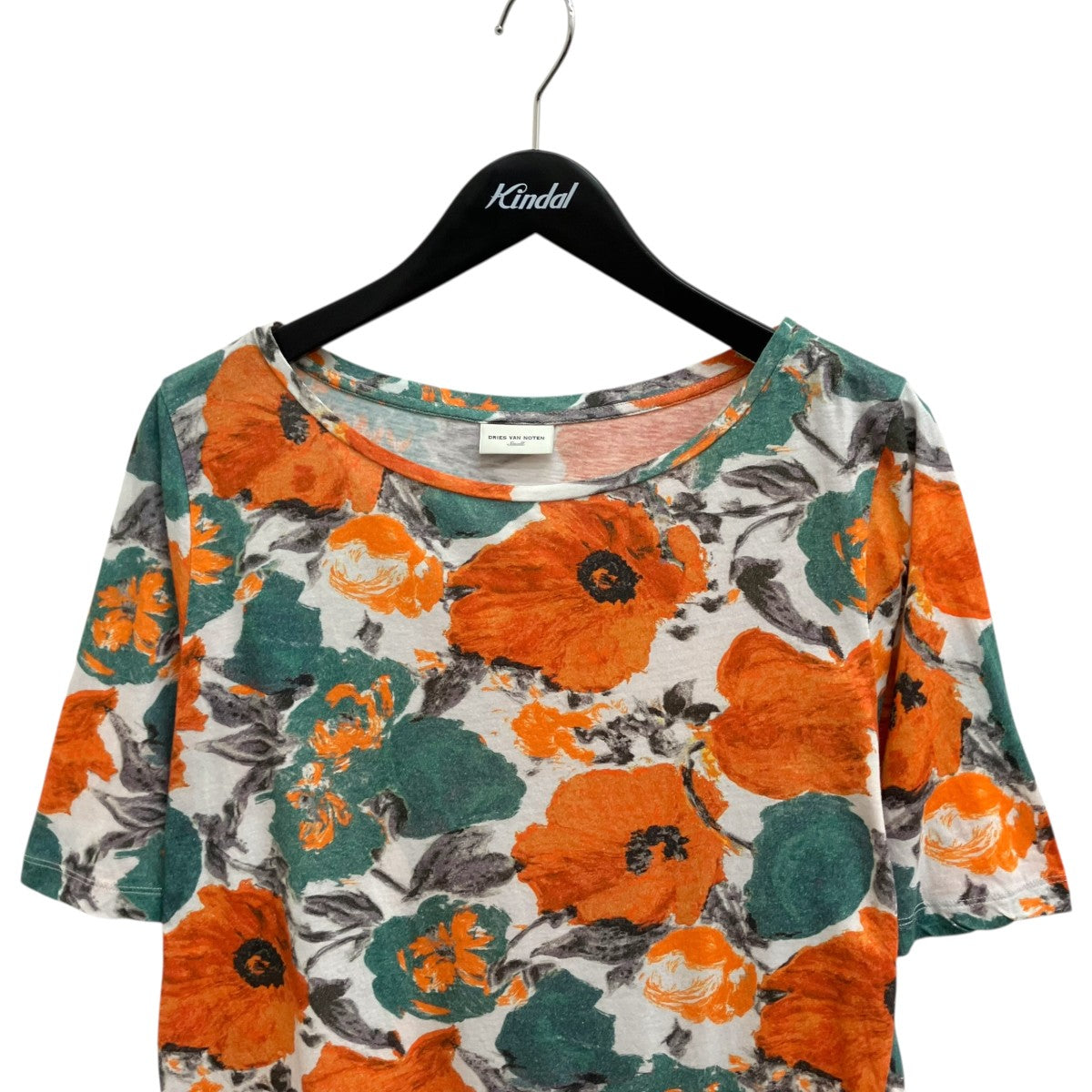 DRIES VAN NOTEN 花柄半袖カットソー 古着・中古-3枚目のアイテム画像