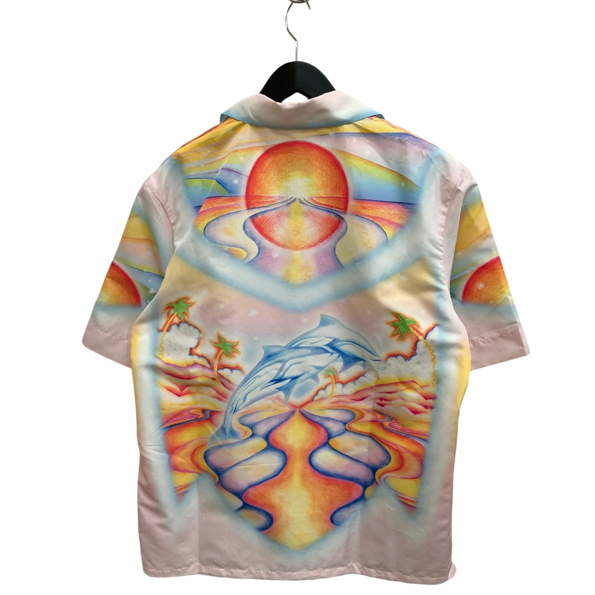 CASABLANCA Psychedelic Nirvana Swim ShirtオープンカラーシャツMS25-SWM-048-01 古着・中古-2枚目のアイテム画像