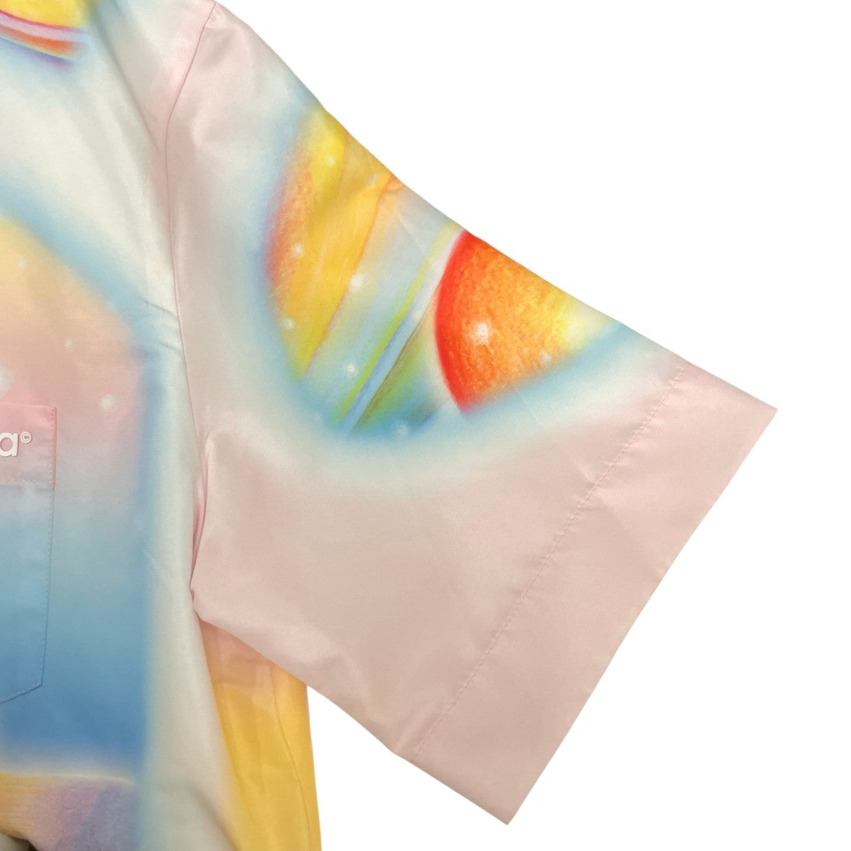 CASABLANCA Psychedelic Nirvana Swim ShirtオープンカラーシャツMS25-SWM-048-01 古着・中古-4枚目のアイテム画像