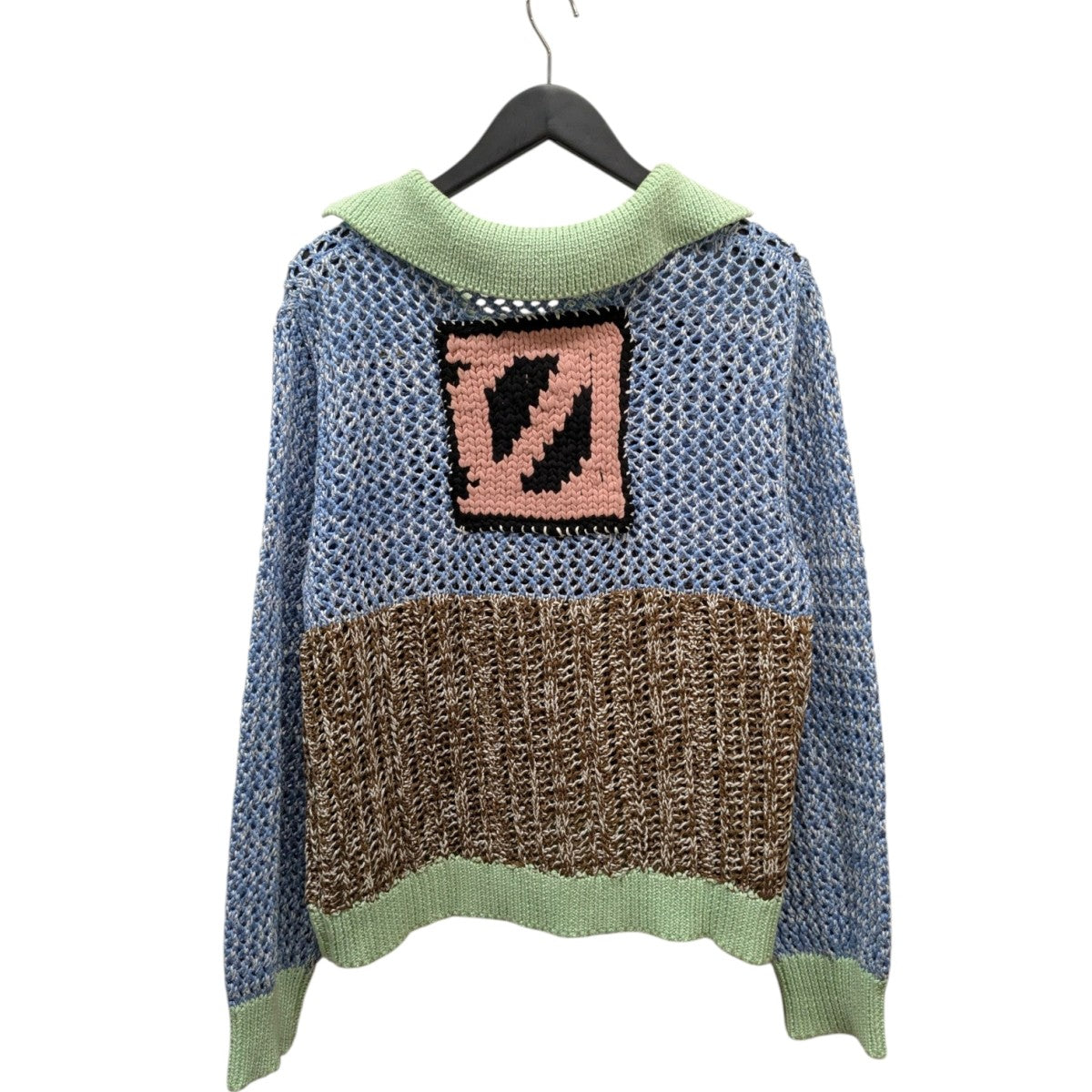 anrealage homme(アンリアレイジオム) HAND KNIT WAPPEN SOCCER SHIRTS