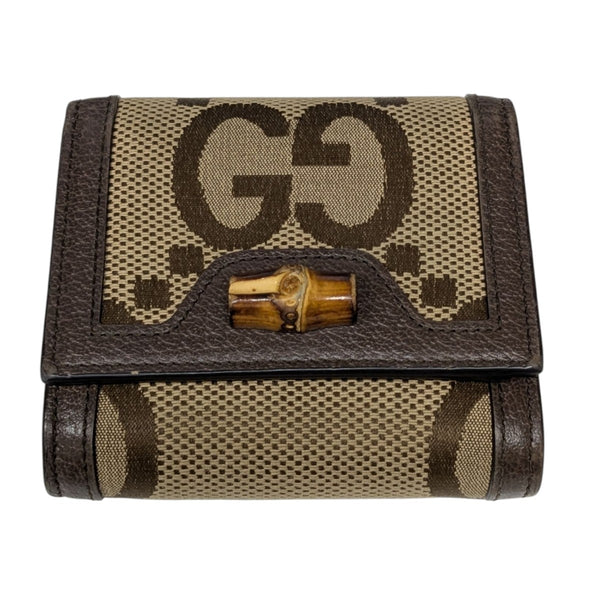 GUCCI 財布　中古 GUCCI(グッチ) ジャンボGGコンパクトウォレット財布658635-2149 658635