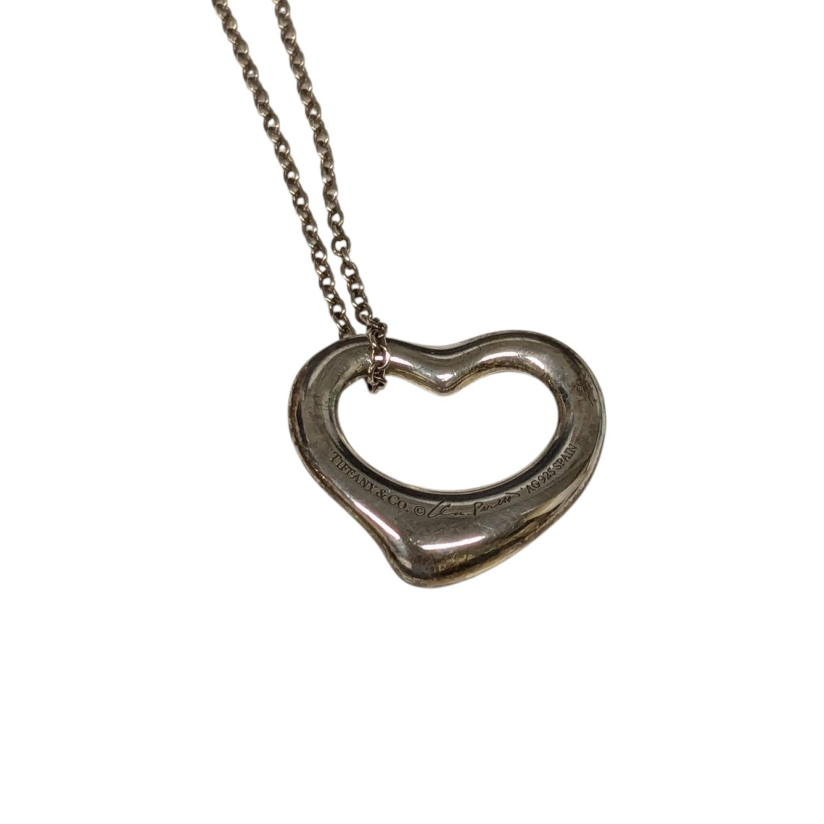 Tiffany ＆ Co． オープン ハート ペンダントネックレス 古着・中古-3枚目のアイテム画像