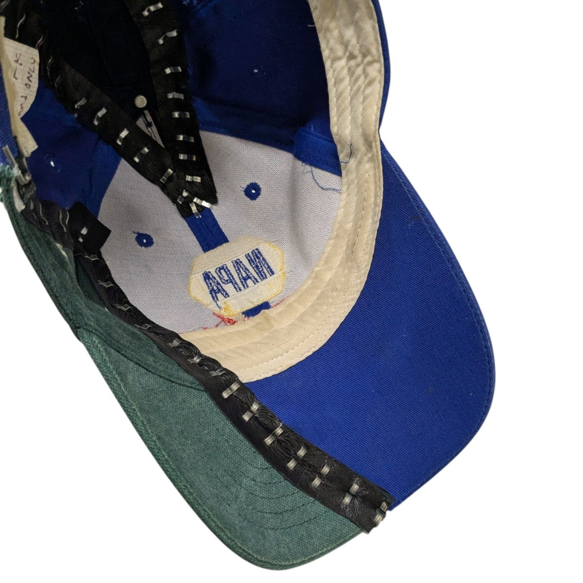 KOZABURO(コーザブロウ) PRM CAPキャップ ブルー×グリーン