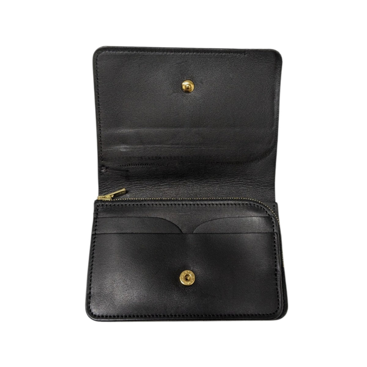 forme(フォルメ) Short wallet2つ折り財布flp-26 flp-26 ブラック