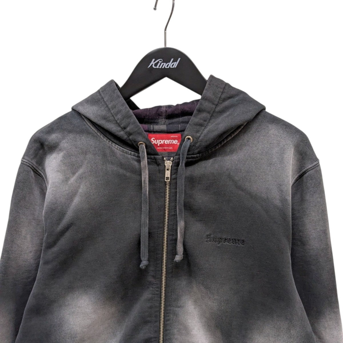 Supreme(シュプリーム) Bleached Zip Up Sweatshirtsジップパーカー