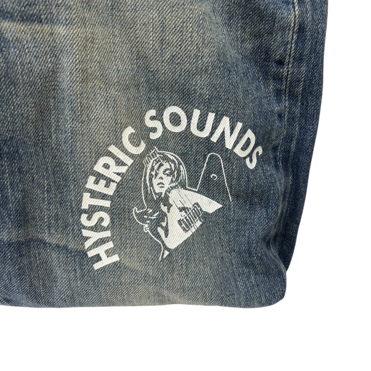 デニムトートバッグ HYSTERIC SOUNDS デニムトートバッグ HYSTERIC SOUNDS