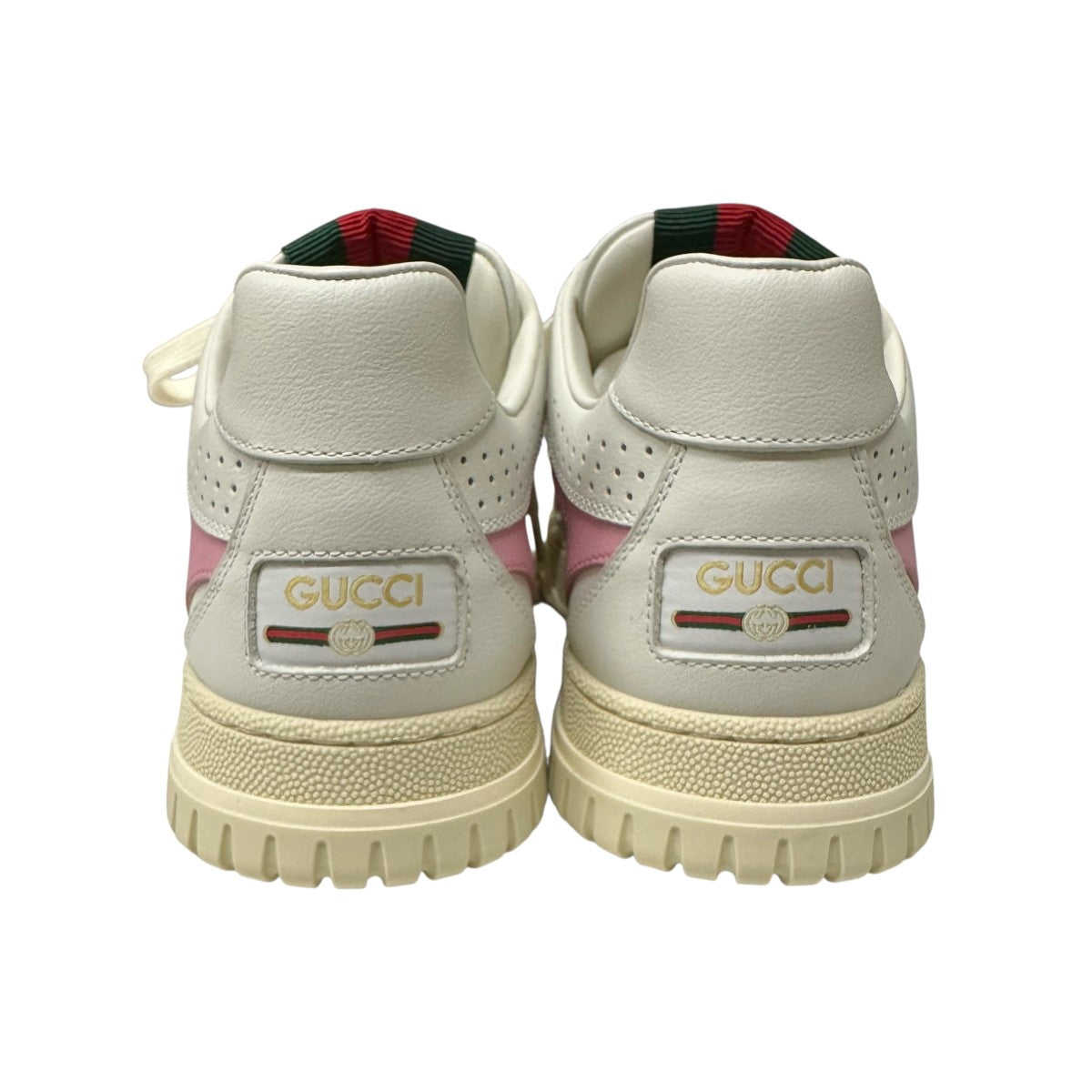 Hori　【GUCCI】グッチ　スニーカー　ホワイト ピンク 38 GUCCI(グッチ) スニーカー785728 785728 ホワイト×ピンク サイズ 37 1