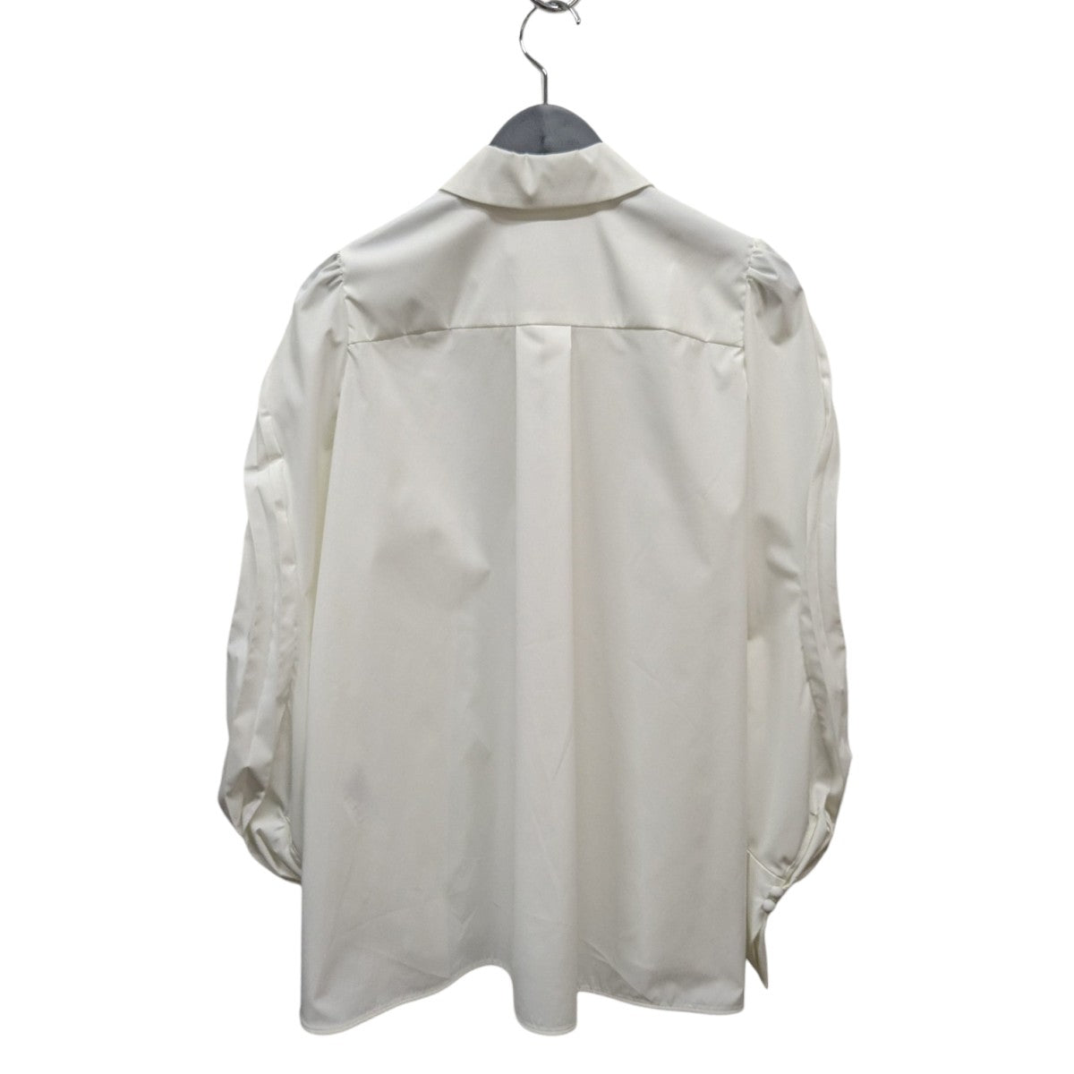 mame kurogouchi(マメクロゴウチ) 22AWCurved Pleated Shirt長袖シャツ