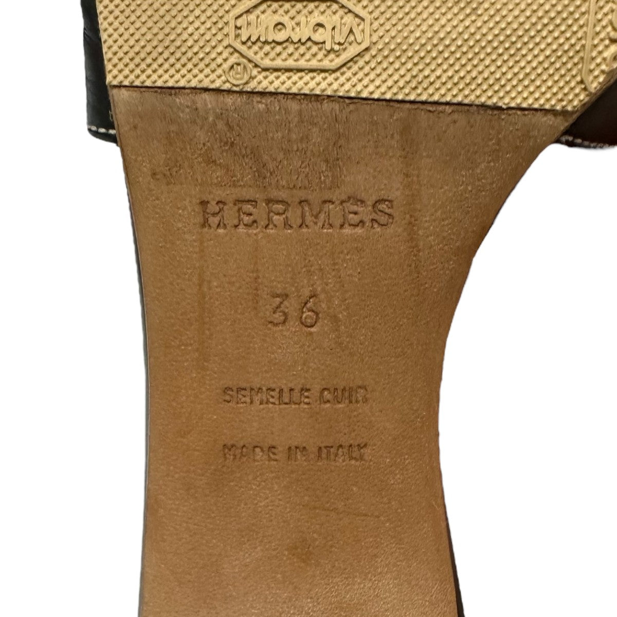HERMES(エルメス) オアジスサンダル ブラック サイズ 36｜【公式