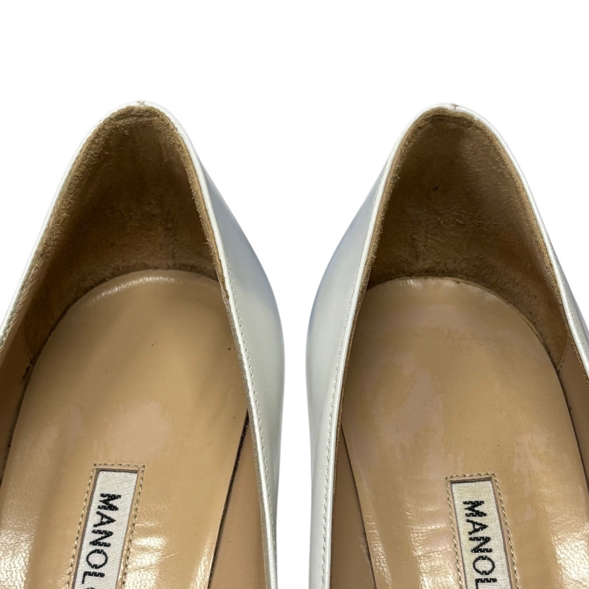 Manolo Blahnik(マノロブラニク) パテントヒールパンプス
