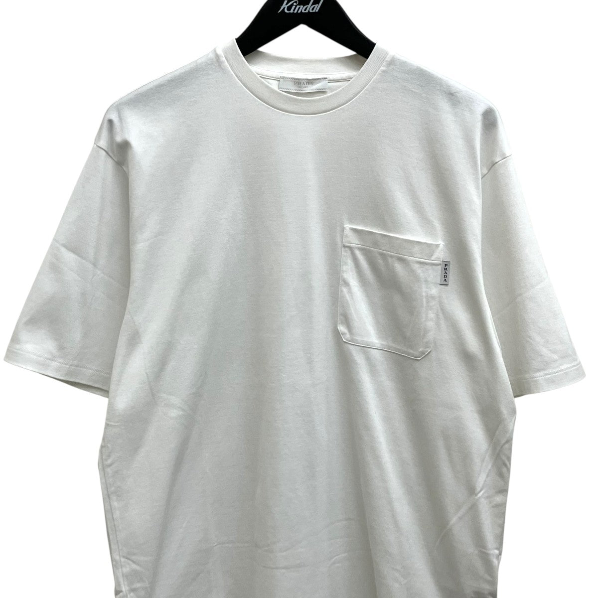 PRADA(プラダ) ポケットロゴクルーネック半袖TシャツUJN658 UJN658