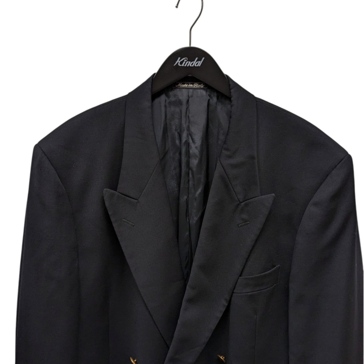 新品 VALENTINO ネイビー テーラードジャケット Vロゴ 36 VALENTINO(ヴァレンチノ) テーラードジャケット ネイビー サイズ