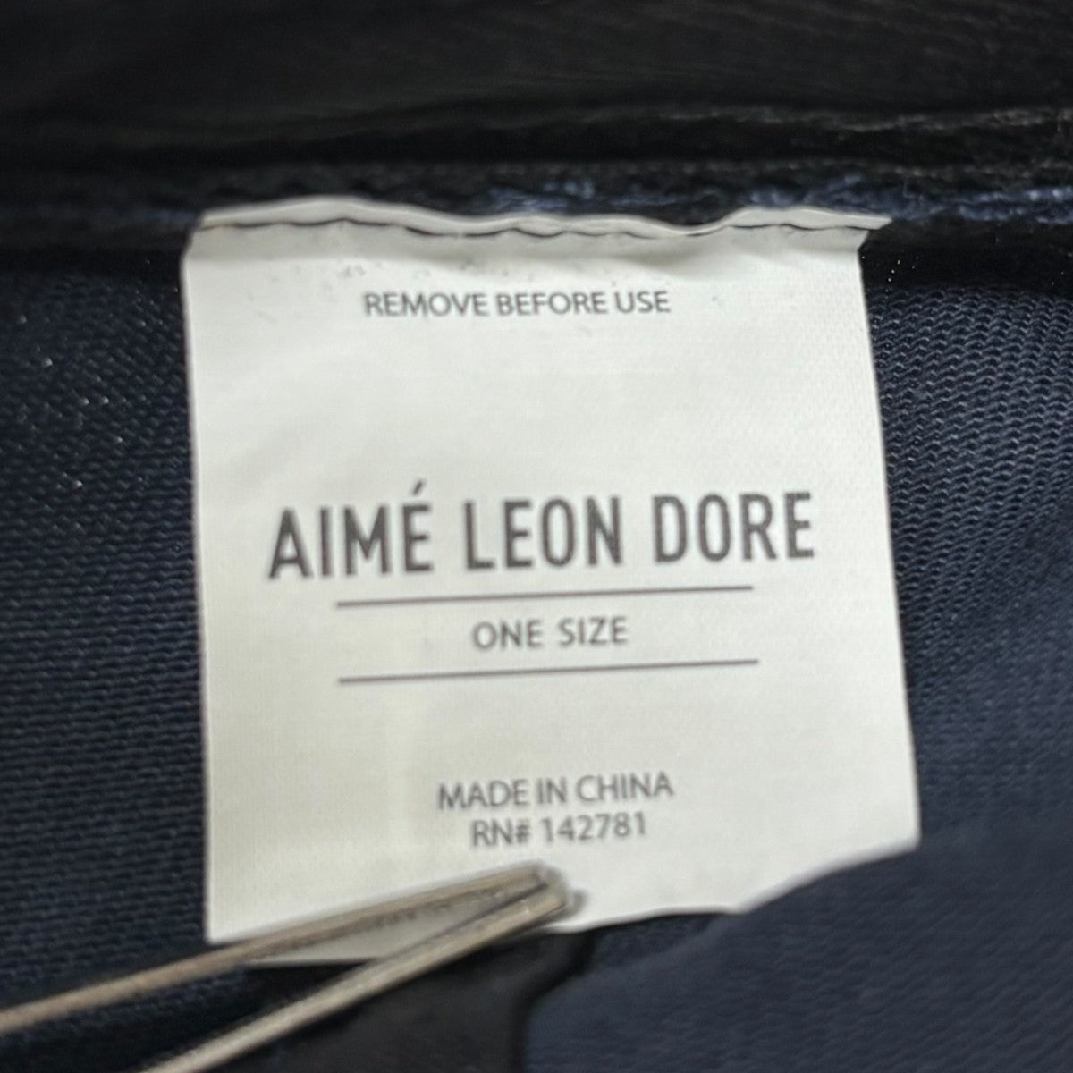 Aime Leon Dore(エメ レオン ドレ) キャップ ネイビー サイズ OS