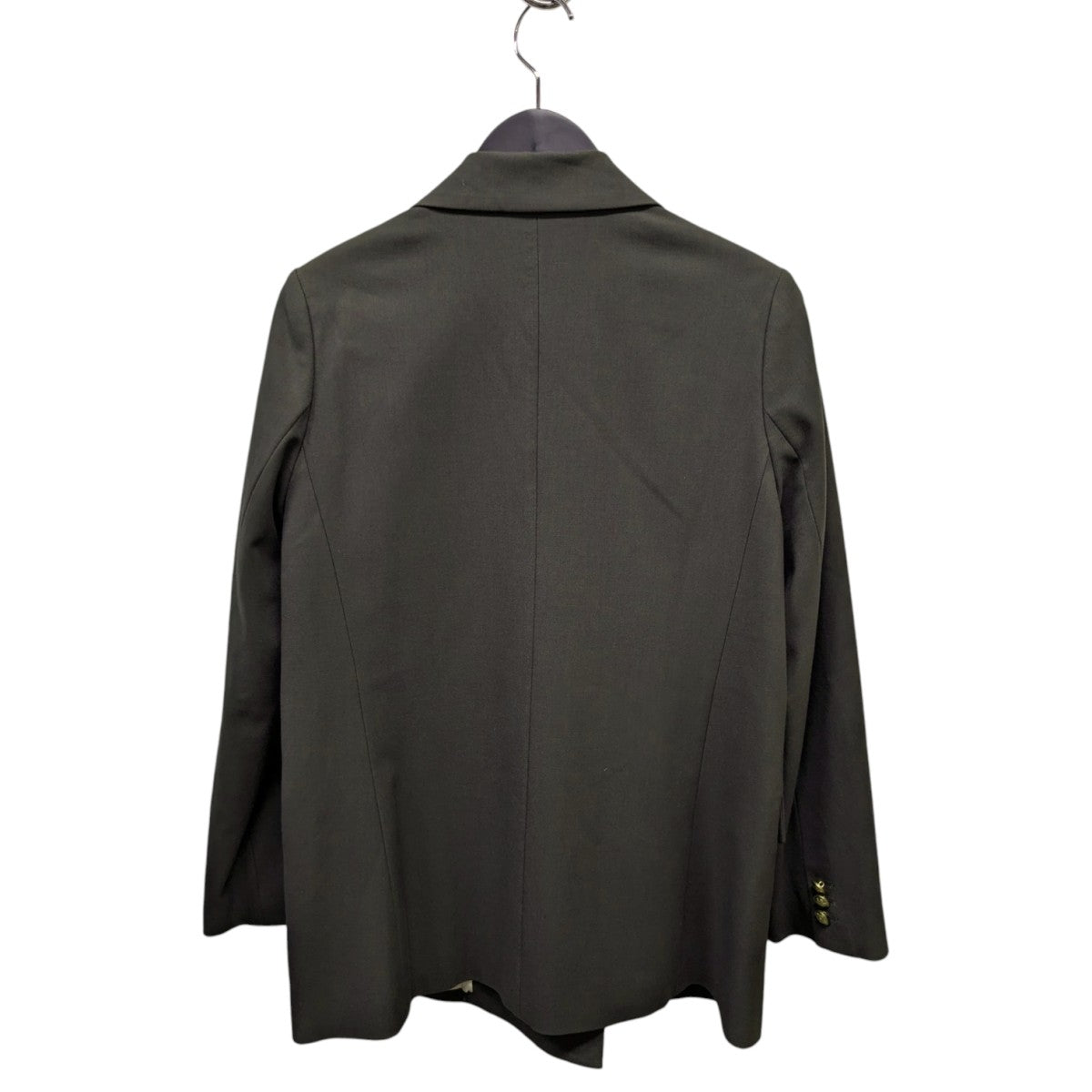 【新品タグ付】 Mila Owen 金釦2サイズチェックダブルブレザージャケット Mila Owen(ミラオーウェン) 金釦2サイズチェックダブルブレザー