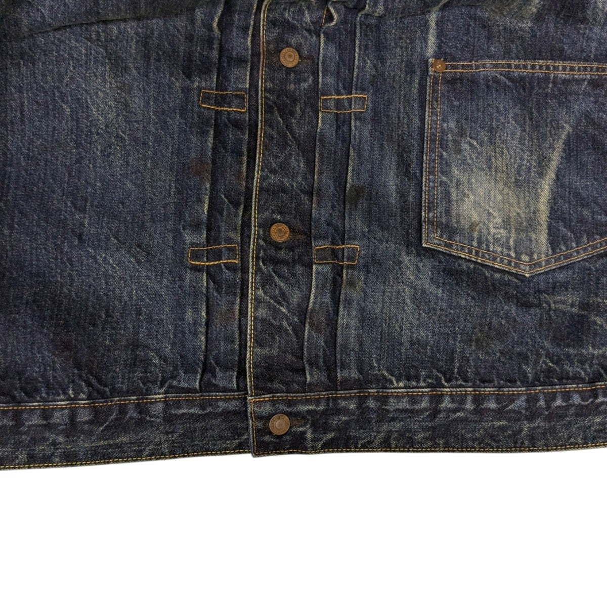 SAINT MICHAEL(セントマイケル) 24SSDENIM JACKET FIRSTデニム