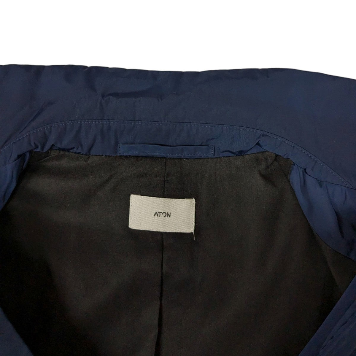 ATON(エイトン) NATURAL DYE NYLON COACH JACKETコーチジャケット