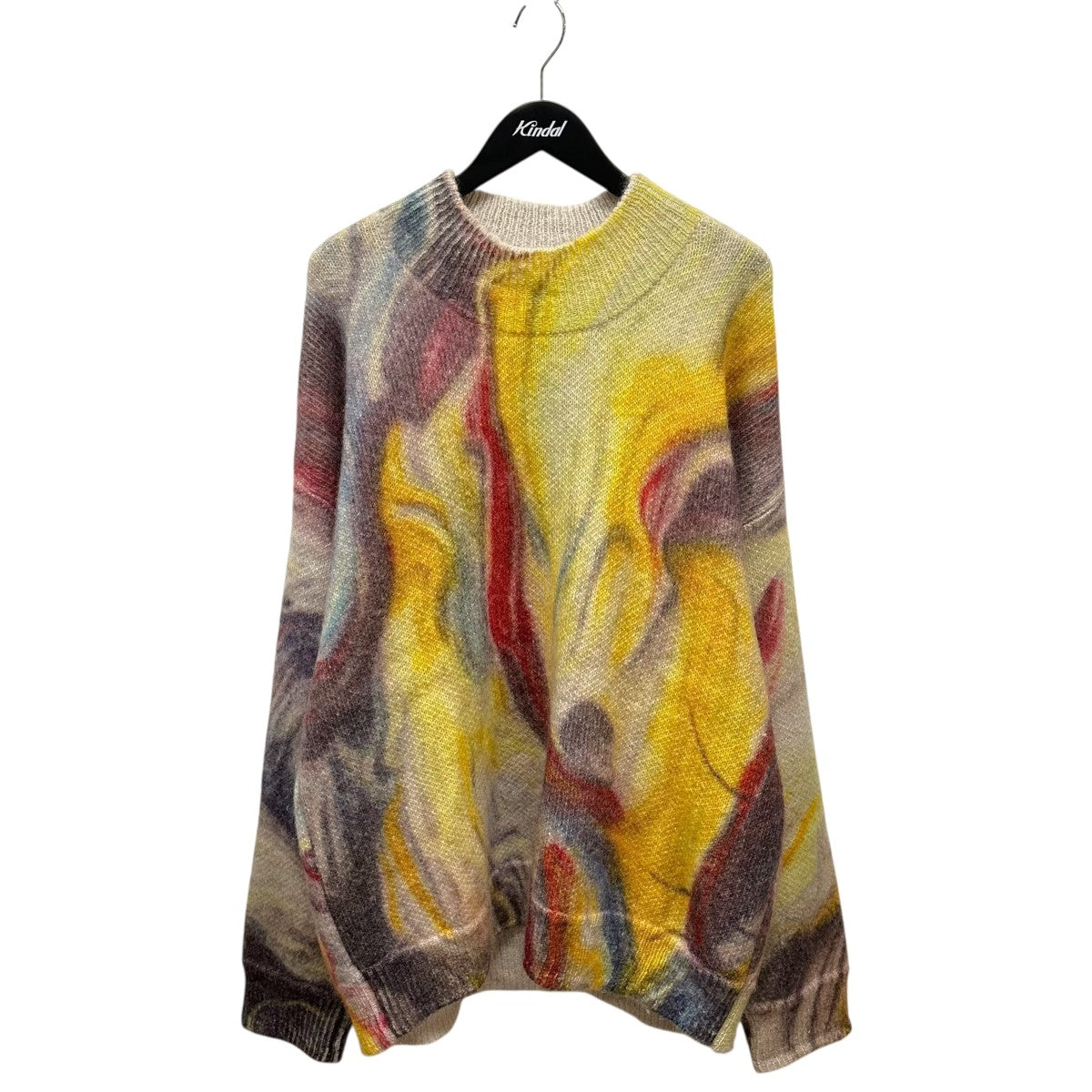 美品　NAMACHEKO 19aw Nyas Long Sleeve M NAMACHEKO(ナマチェコ) 19AWRezyane LongsleeveニットNW19 0705