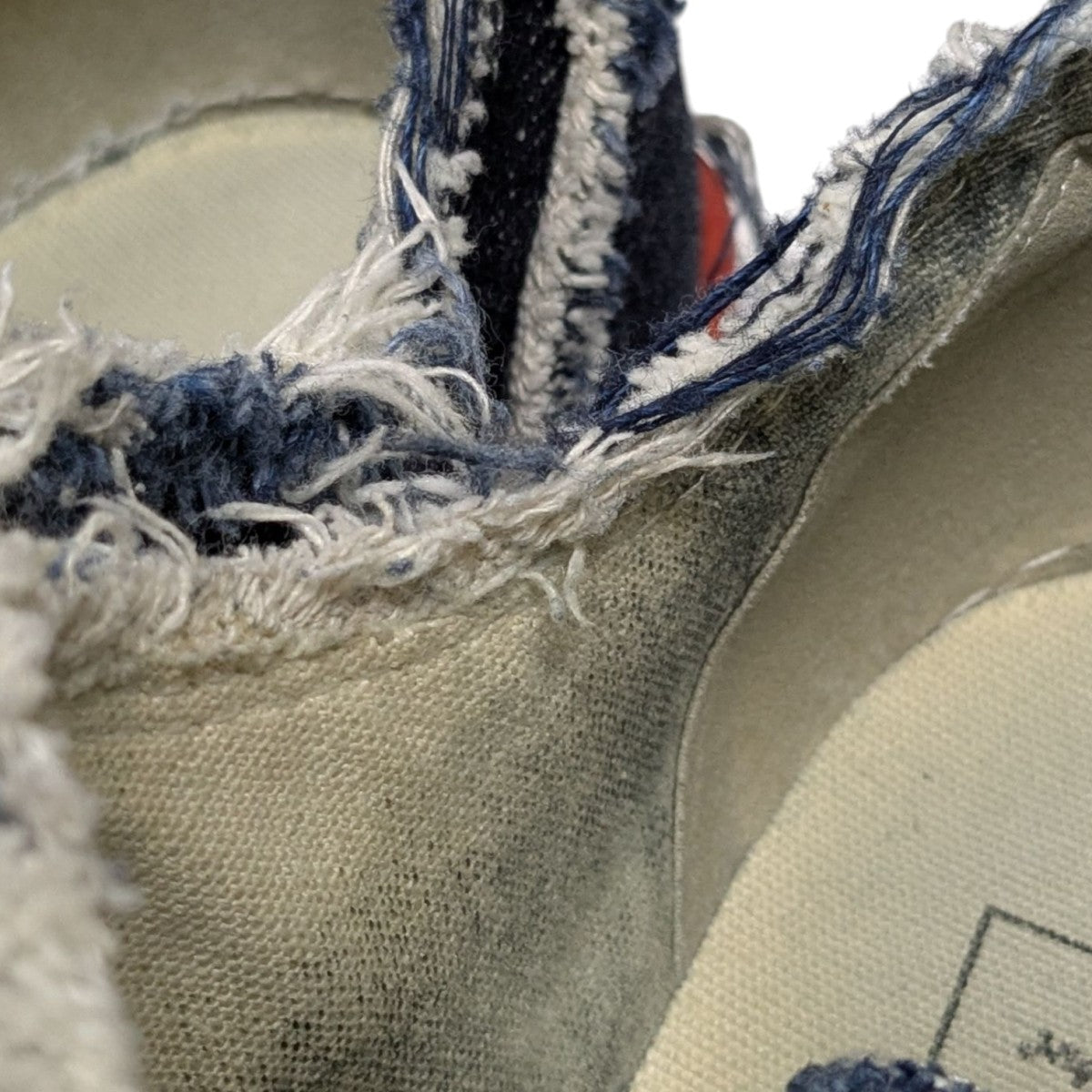★希少 Lサイズ★ Nigel Cabourn イングランド製 白 × 青 CC22 T-SHIRT [ Nigel Cabourn ] - spares