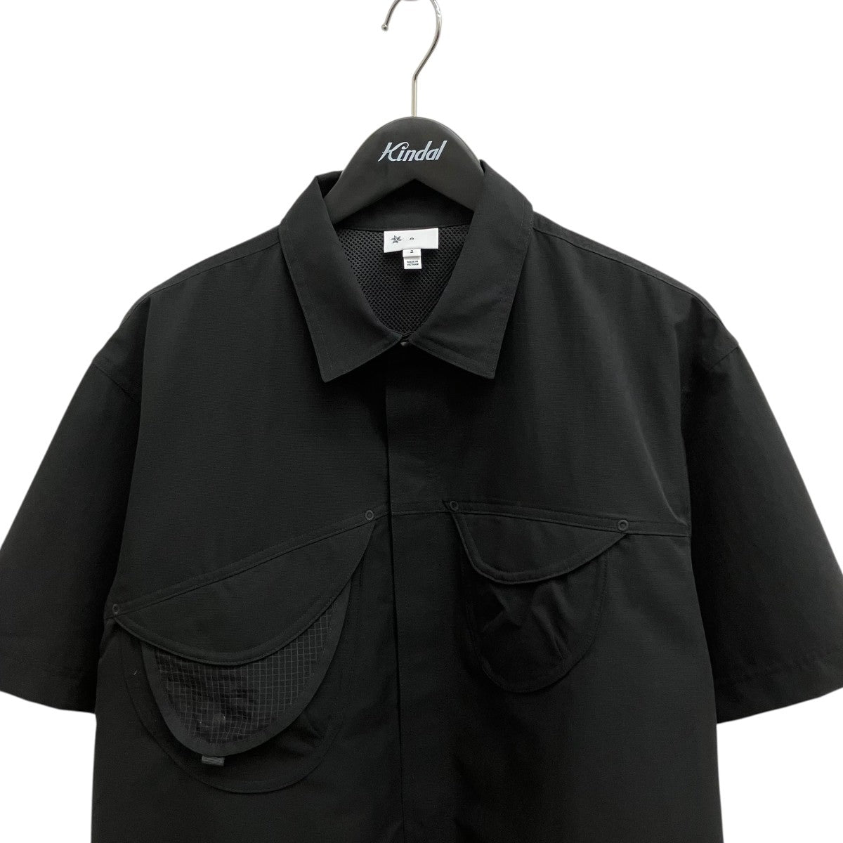 GOLDWIN 0 S S Asymmetric Camp Shirt Silica半袖シャツGZ55103 古着・中古-3枚目のアイテム画像